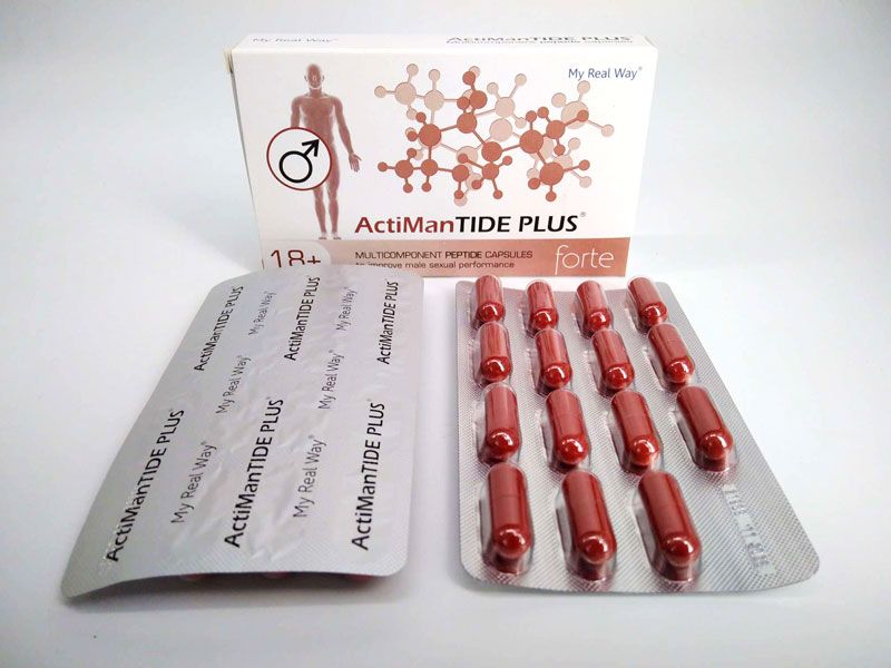 ActiManTIDE PLUS forte 18+ ᐉ Для усиления потенции