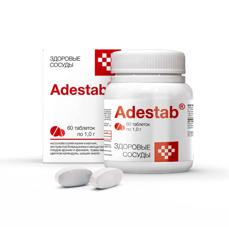 Adestab ᐉ Здоровые сосуды ᐉ Стабильное давление