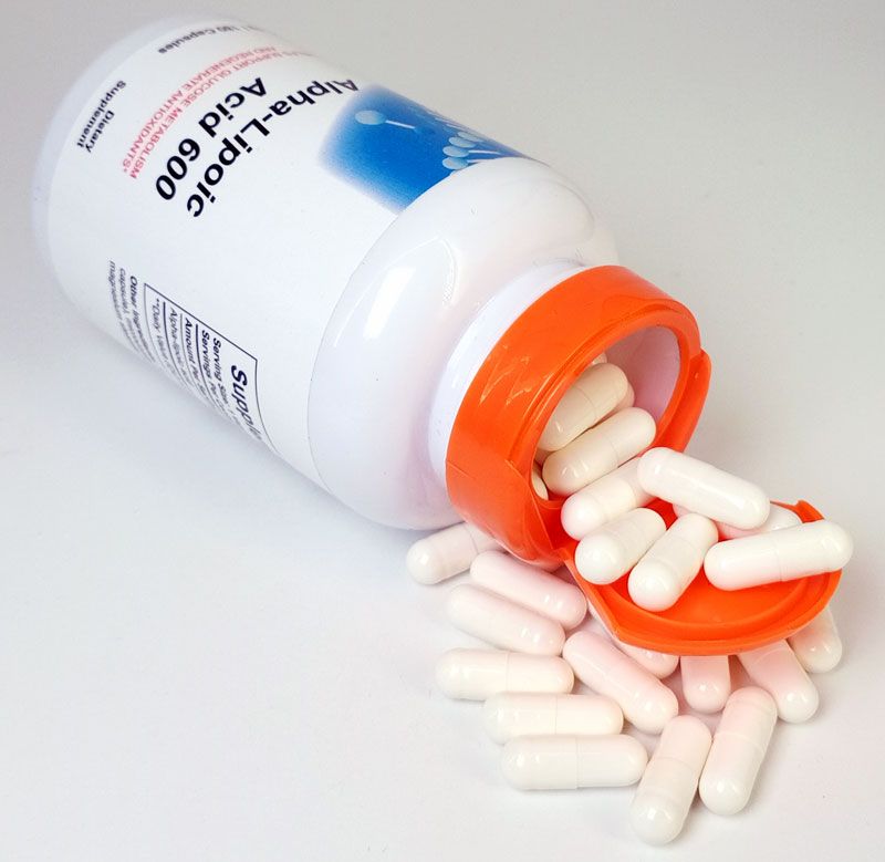 Alpha-Lipoic Acid ᐉ 600 ᐉ Мощный антиоксидант