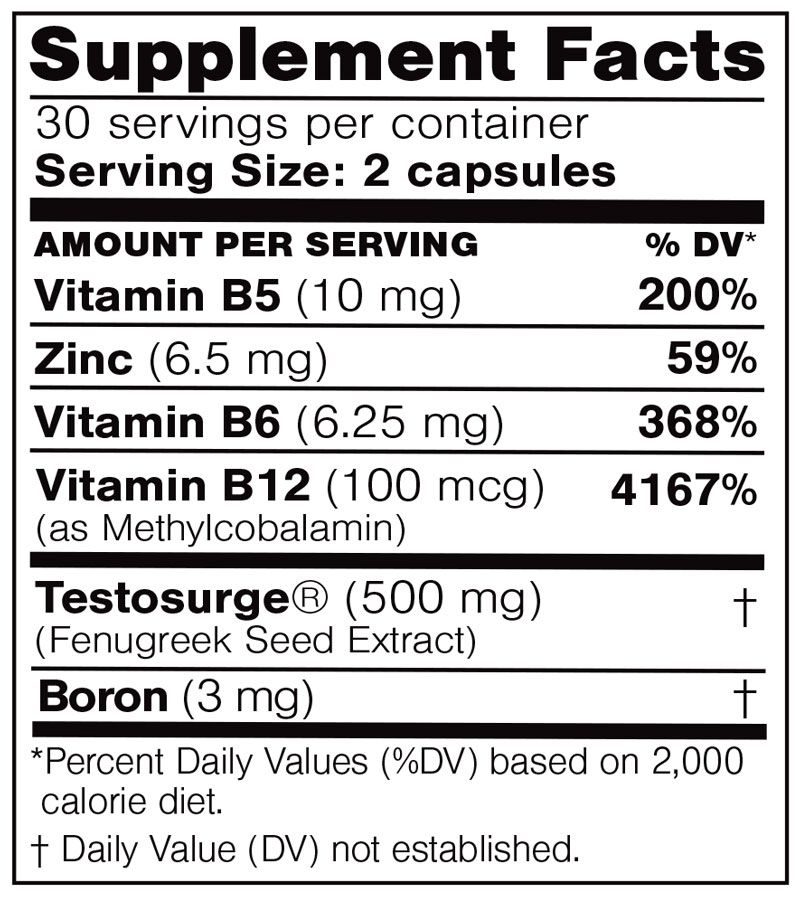 B-Epic T ᐉ Testosterone Complexor ᐉ Оптимизатор тестостерона