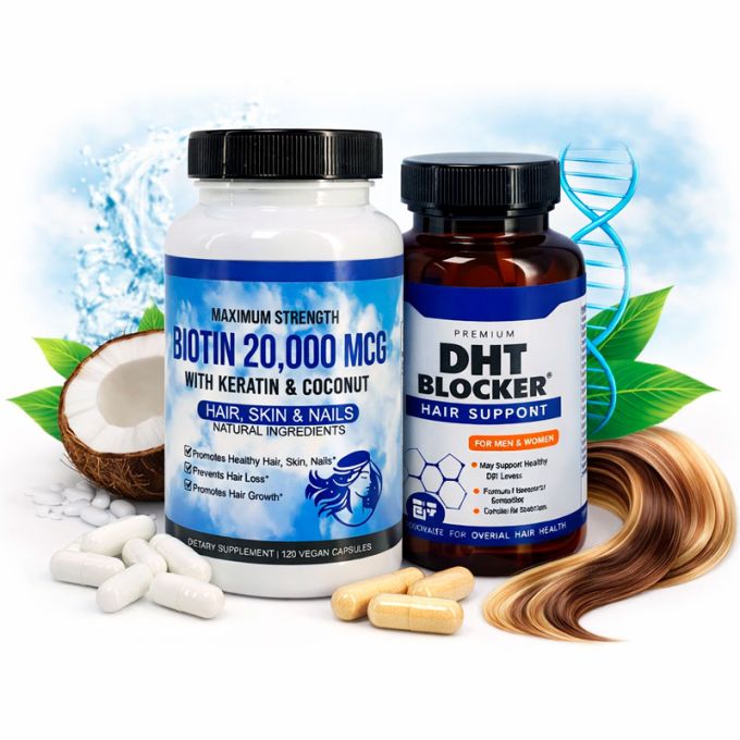 Biotin Complex & DHT Blocker ᐉ Комплекс від випадіння волосся
