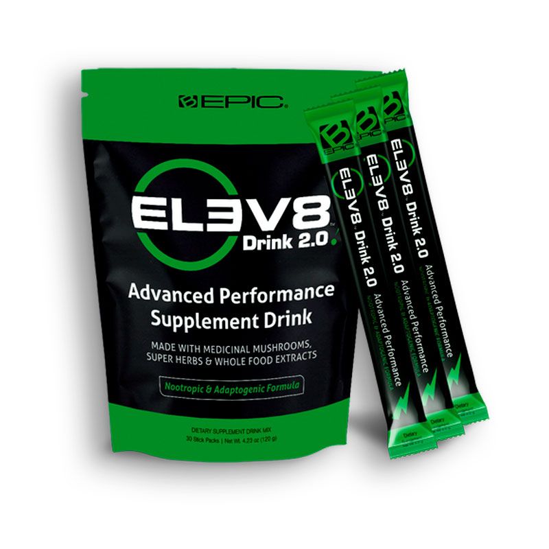 ELEV8 ᐉ Drink 2.0 ᐉ Ноотропный продукт клеточного питания ᐉ Саше
