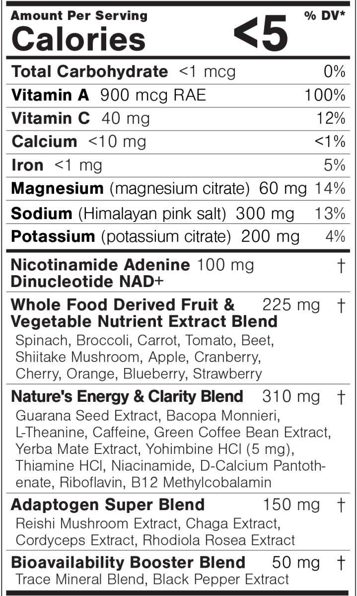 ELEV8 ᐉ Drink 2.0 ᐉ Ноотропный продукт клеточного питания ᐉ Саше