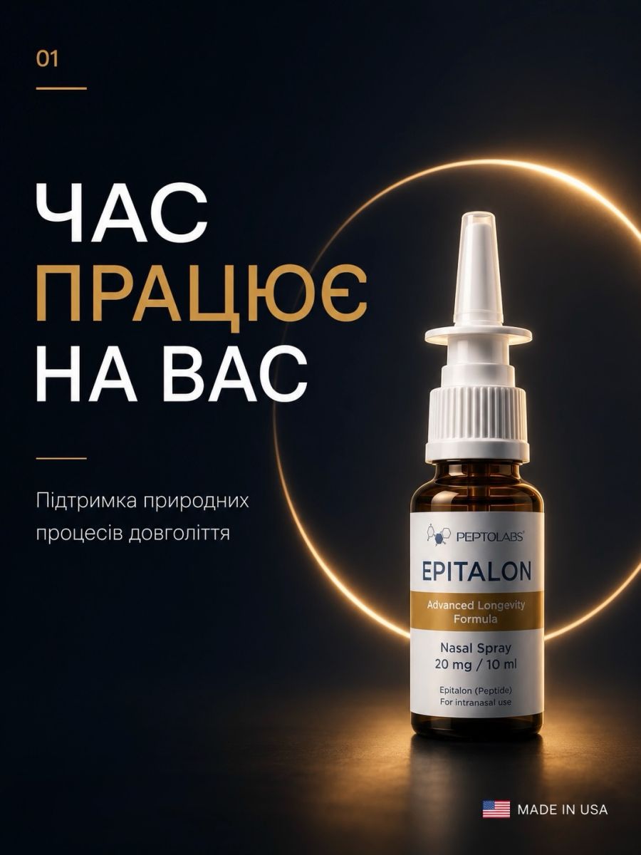 EPITALON ᐉ Пептиды эпифиза ᐉ Для омоложения и улучшения качества сна
