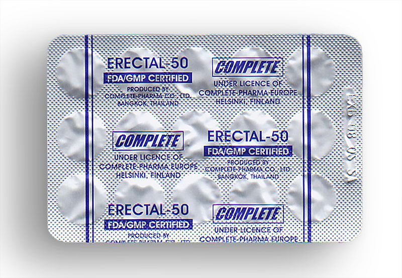 Erectal-50 ᐉ Для мужчин