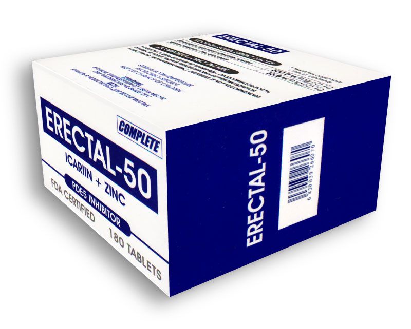 Erectal-50 ᐉ Для мужчин