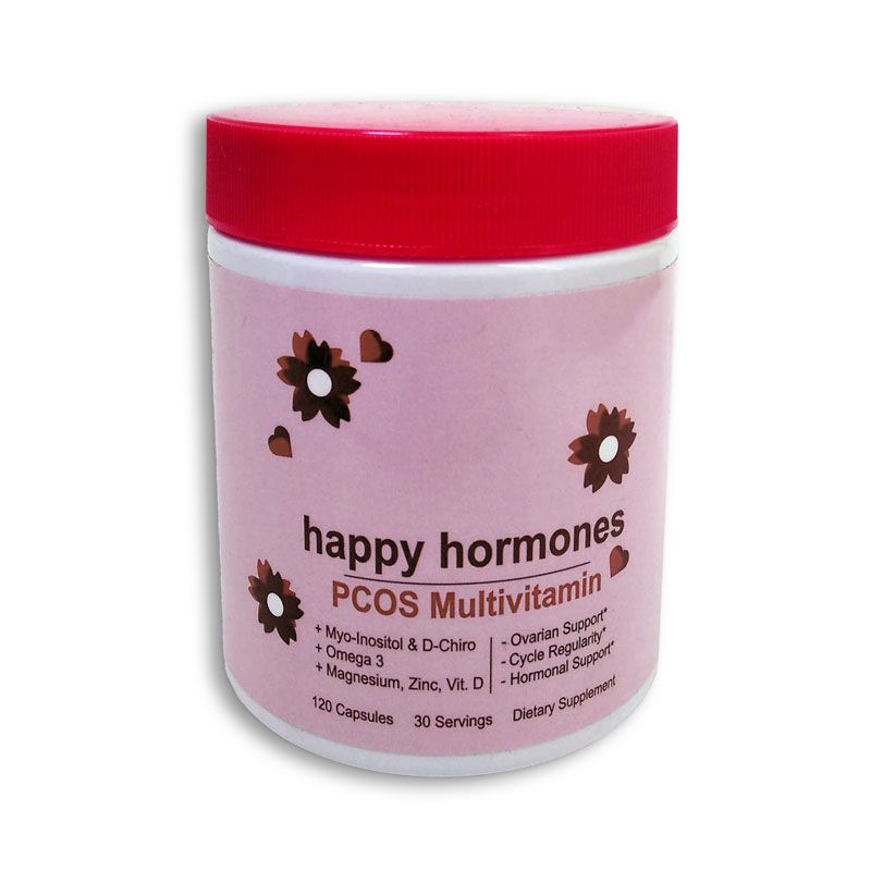 Happy Hormones PCOS Multivitamin ᐉ Для поддержки женского цикла