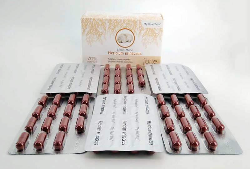 Hericium erinaceus forte ᐉ 70% экстракт гриба Ежовика Гребенчатого