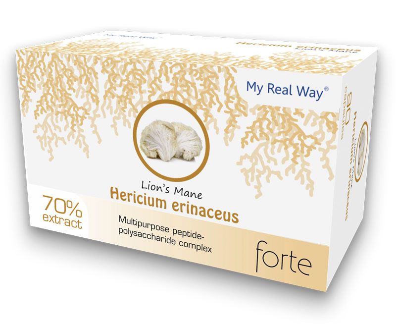 Hericium erinaceus forte ᐉ 70% экстракт гриба Ежовика Гребенчатого