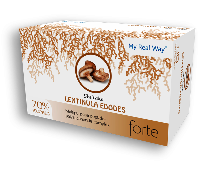 Lentinula edodes forte ᐉ 70% экстракт гриба Шиитаке
