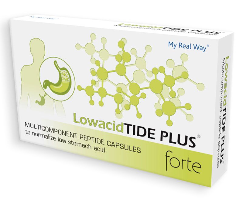 LowacidTIDE PLUS forte ᐉ При пониженной кислотности желудка