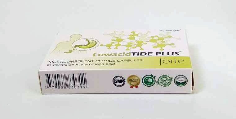 LowacidTIDE PLUS forte ᐉ При пониженной кислотности желудка