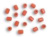 Бусинка турманиевая ᐉ М-01 ᐉ 8 граней ᐉ Оранжевая