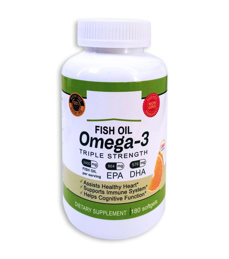 Omega-3 ᐉ Рыбий жир ᐉ Тройная сила