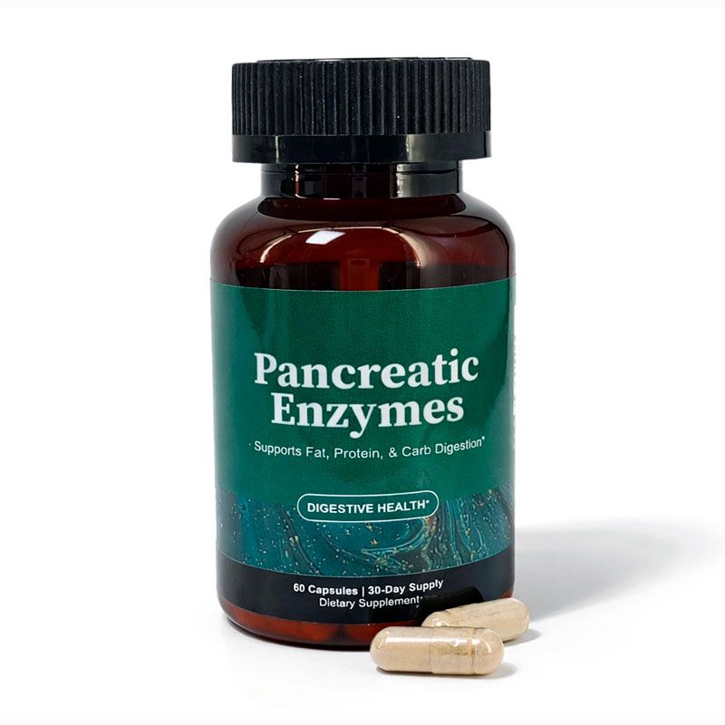 Pancreatic Enzymes ᐉ Панкреатичні ферменти для підшлункової залози