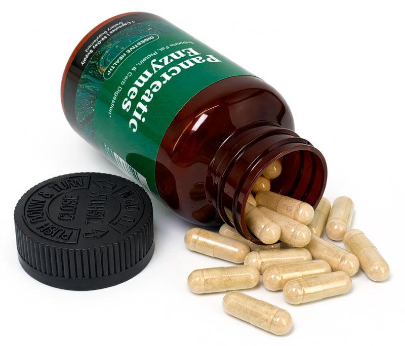 Pancreatic Enzymes ᐉ Панкреатичні ферменти для підшлункової залози