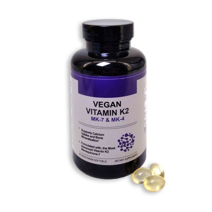 Vitamin K2 ᐉ MK-7 и MK-4 ᐉ Для усвоения кальция и минерализации костей