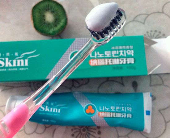 Зубная паста ᐉ Турмалиновая ᐉ SKINI