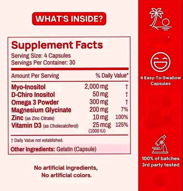 Happy Hormones PCOS Multivitamin