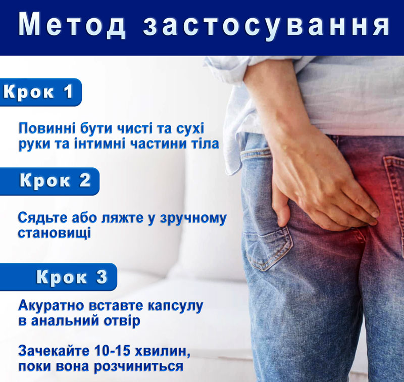 Капсули від геморою