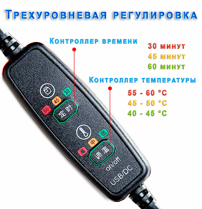 Турманиевая накладка на шею с прогреванием